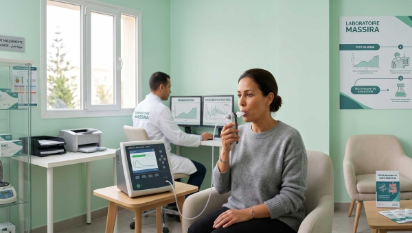 Test SIBO (Test respiratoire) – Bilan complet à Casablanca